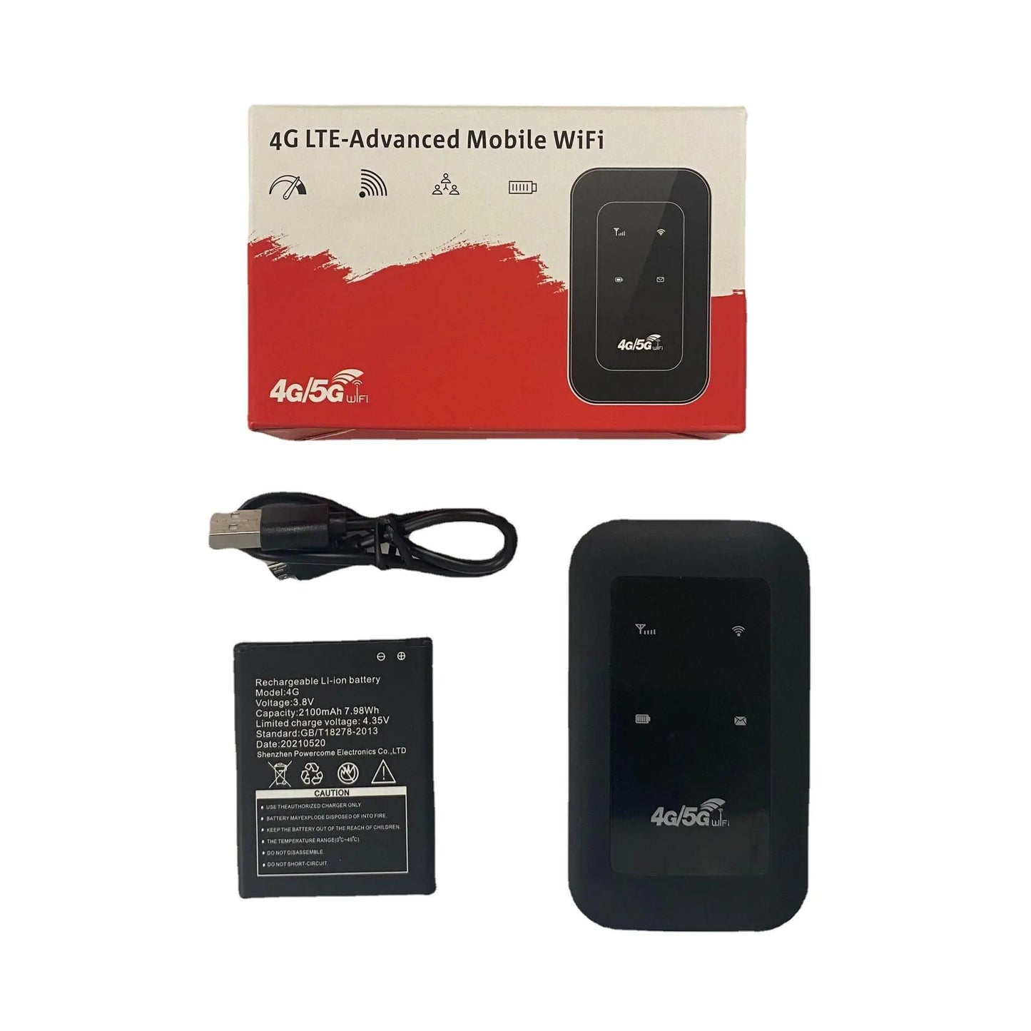 MF800 Portable Car WiFi Router with Battery (4G)