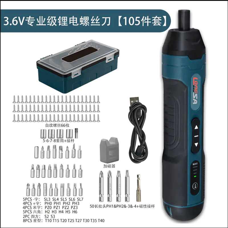 3.6V Electric Screwdriver with Torque Adjustment