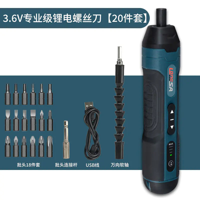 3.6V Electric Screwdriver with Torque Adjustment
