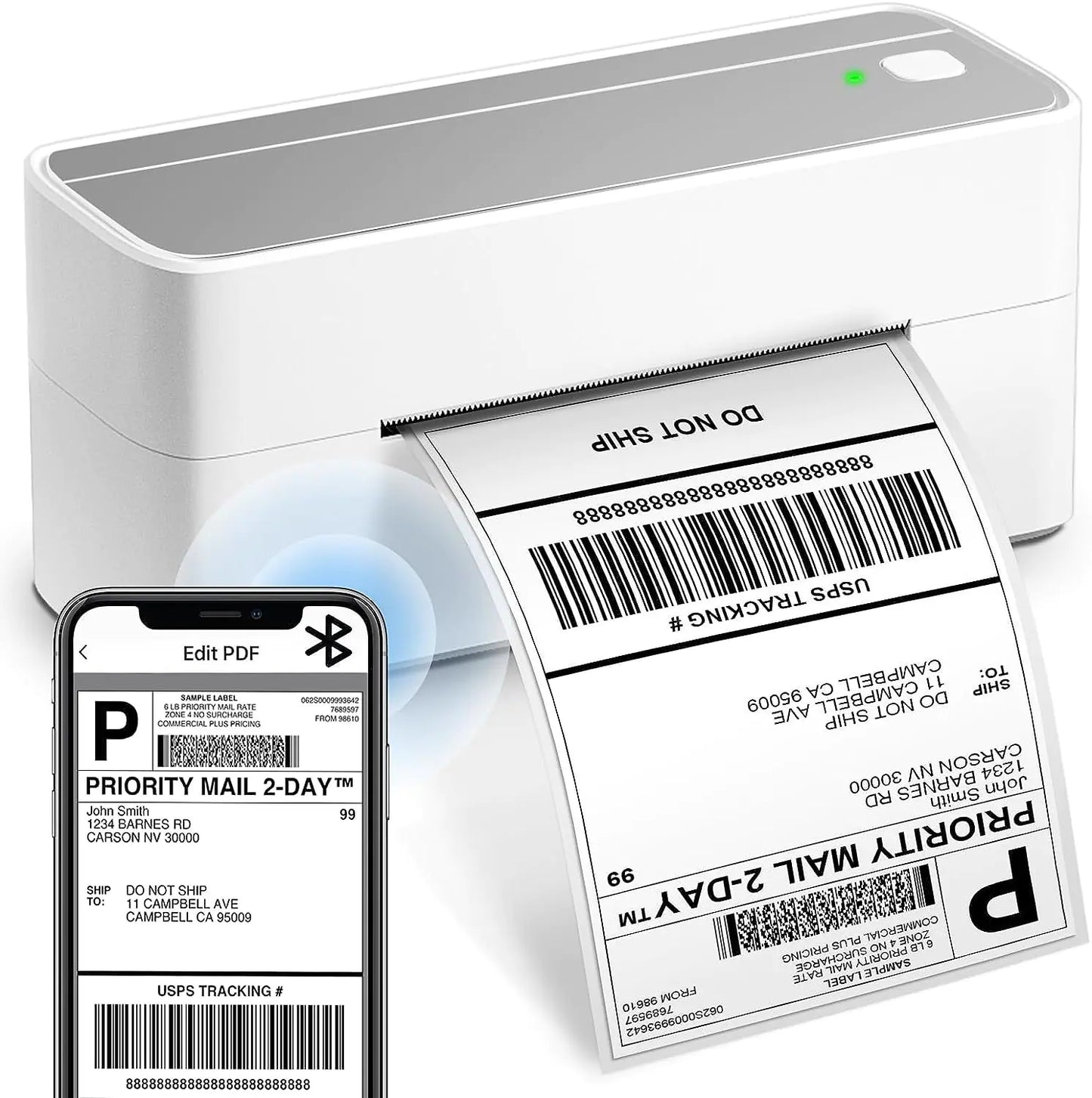 Bluetooth Thermal Label Printer