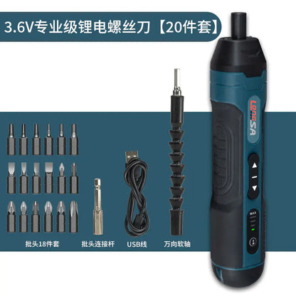 3.6V Electric Screwdriver with Torque Adjustment